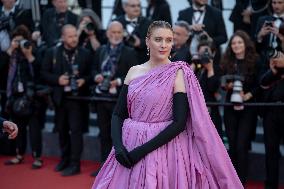 ''L'Amour Ouf'' (Beating Hearts) Red Carpet - The 77th Annual Cannes Film Festival