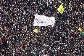 The Funeral Of President Raisi In Mashhad - Iran