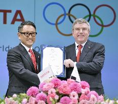 Toyota signs up for top-ranked Olympic sponsorship