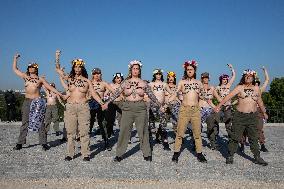 Femen Action - Madrid