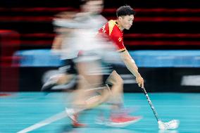 (SP)PHILIPPINES-PASIG-FLOORBALL-WORLD CHAMPIONSHIP QUALIFIERS-CHINA VS NEW ZEALAND