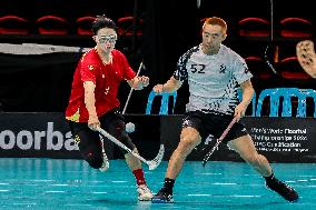 (SP)PHILIPPINES-PASIG-FLOORBALL-WORLD CHAMPIONSHIP QUALIFIERS-CHINA VS NEW ZEALAND