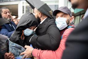 Environmental Protest Outside Of TotalEnergies Meeting - Paris