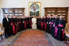 Pope Francis Receives Bishops Of Portugal - Vatican