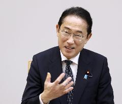 Interview with Japan PM Kishida