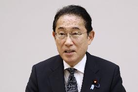 Interview with Japan PM Kishida