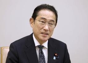 Interview with Japan PM Kishida