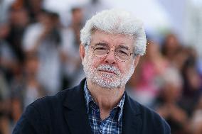 Cannes George Lucas Photocall