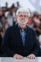 Cannes George Lucas Photocall