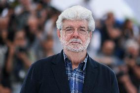 Cannes George Lucas Photocall