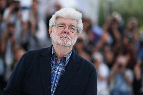 Cannes George Lucas Photocall