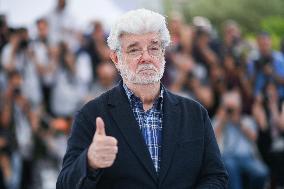 Cannes George Lucas Photocall