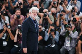 Cannes George Lucas Photocall