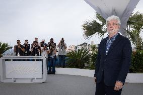 Cannes - George Lucas Photocall