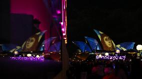 AUSTRALIA-SYDNEY-VIVID SYDNEY-LIGHT FESTIVAL