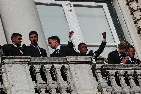 Sporting Clube de Portugal received at Lisbon City Hall