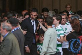Sporting Clube de Portugal received at Lisbon City Hall