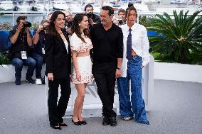 "L'Amour Ouf" (Beating Hearts) Photocall - The 77th Annual Cannes Film Festival