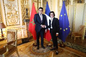 Rachida Dati Meets Her Moroccan Counterpart - Paris