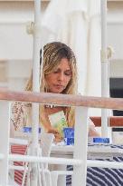 Heidi Klum And Joe Jonas At Eden Roc - Antibes