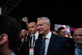 Economy Minister Le Maire Visits VivaTech