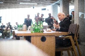 Kaczynski Testifies On The Investigative Commission On Envelope Elections