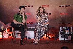 Atlas By Netflix Press Conference In Mexico City