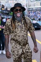 Chris Gayle At Monaco F1 GP