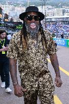 Chris Gayle At Monaco F1 GP