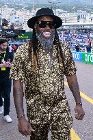 Chris Gayle At Monaco F1 GP