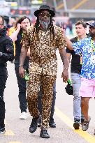 Chris Gayle At Monaco F1 GP