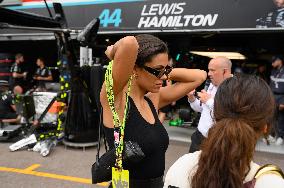 Tina Kunakey At Monaco F1 GP