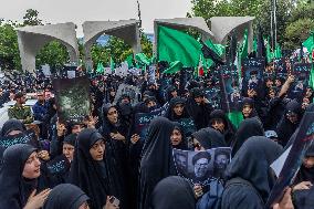 Funeral Of Iranian President Raisi - Tehran