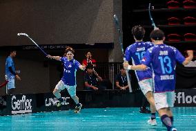 (SP)PHILIPPINES-PASIG-FLOORBALL-WORLD CHAMPIONSHIP QUALIFIERS-5TH PLACE MATCH-JAPAN VS SOUTH KOREA