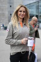 Adriana Karembeu Participates in the Red Cross Collection - Paris