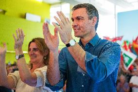 Pedro Sanchez AT Electoral campaign for the European elections - Seville