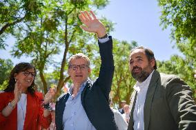 Pedro Sanchez AT Electoral campaign for the European elections - Seville