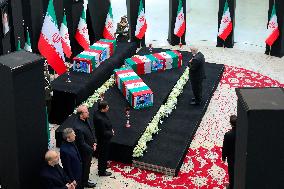 The Coffin And Tomb Of Late President Ebrahim Raisi - Tehran