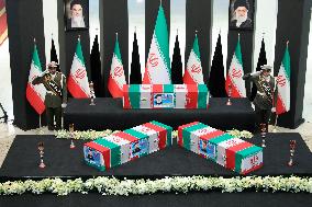 The Coffin And Tomb Of Late President Ebrahim Raisi - Tehran