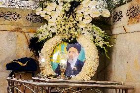 The Coffin And Tomb Of Late President Ebrahim Raisi - Tehran