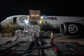 CHINA-HUBEI-EZHOU-HUAHU AIRPORT-ALL-CARGO HUB (CN)