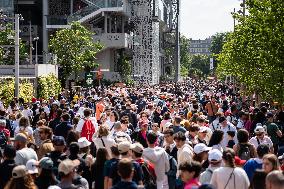 Roland Garros 2024 - Rafael Nadal At A Training Session - Paris