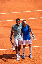 Roland Garros 2024 - Gael Montfils - Constant Lestienne Training Session - Paris