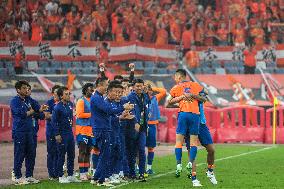 (SP)CHINA-JINAN-FOOTBALL-CSL-SHANDONG VS ZHEJIANG(CN)