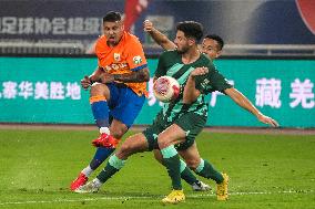 (SP)CHINA-JINAN-FOOTBALL-CSL-SHANDONG VS ZHEJIANG(CN)