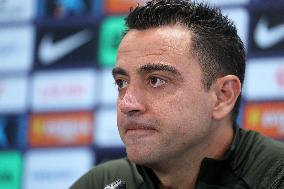 Xavi Press Conference