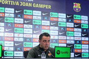 Xavi Press Conference