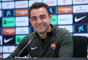 Xavi Press Conference