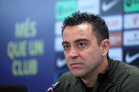 Xavi Press Conference