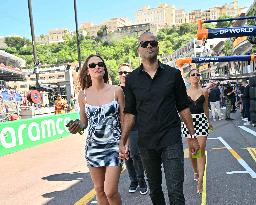 Tony Parker At Monaco Grand Prix